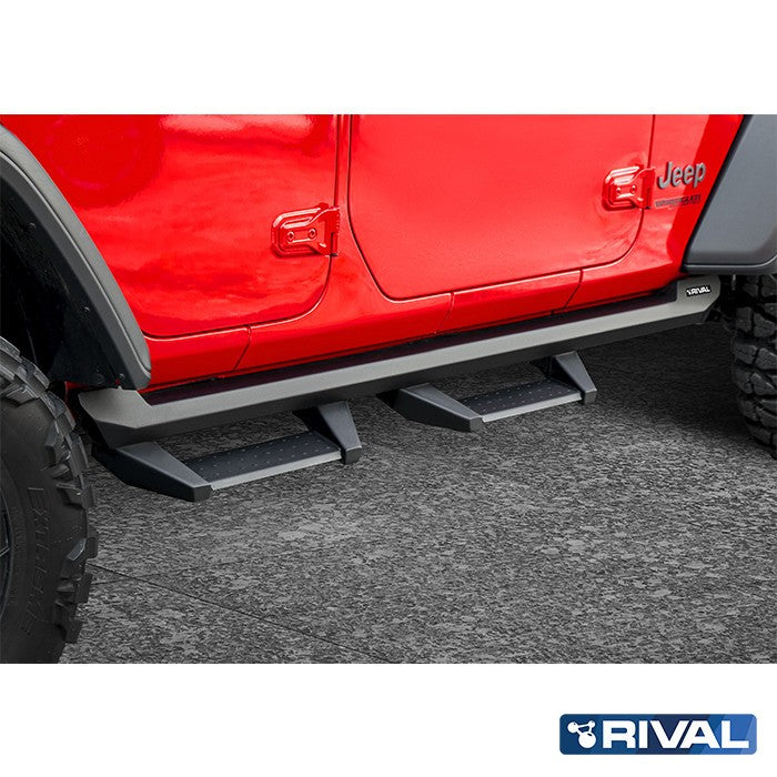 Off-road Trittbretter Jeep Wrangler 2017-