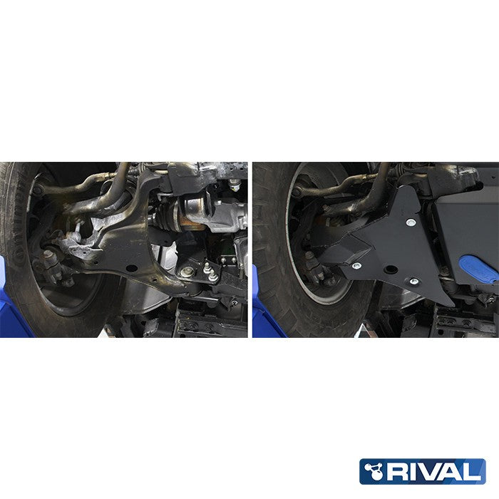 Querlenker Unterfahrschutz Nissan Navara 2014-2021 3mm Stahl