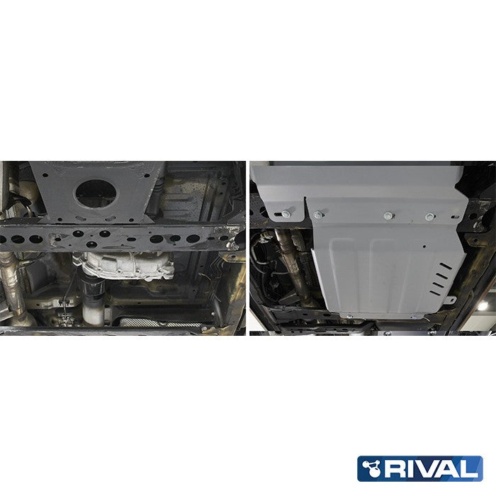 Verteilergetriebe Unterfahrschutz Nissan Navara 2004-2010/ 2010-2015 4mm Alu