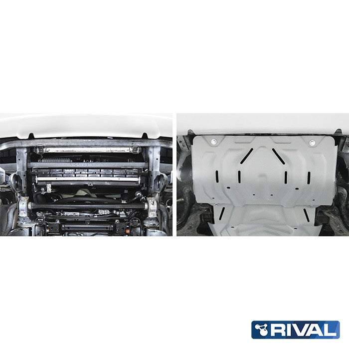 Kühler Unterfahrschutz Mitsubishi L200 2015-2019/ 2018- 3mm Alu
