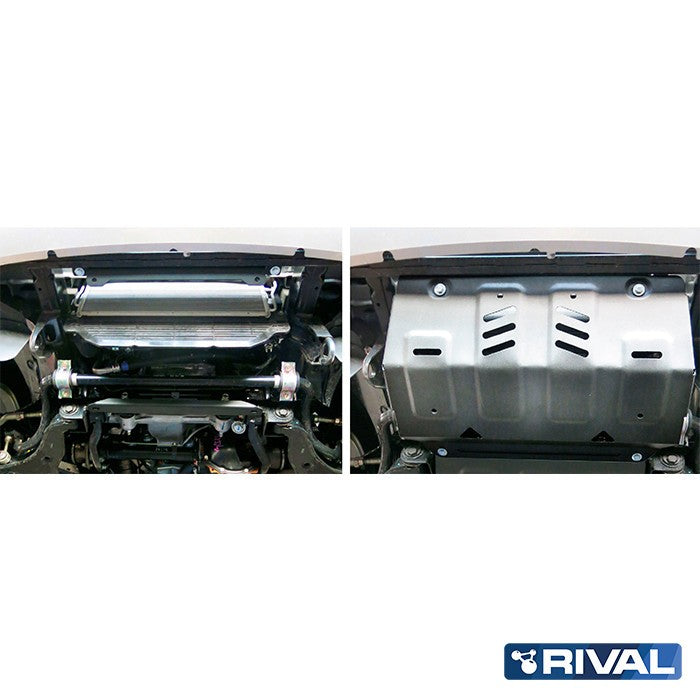 Kühler Unterfahrschutz Mitsubishi L200 2015-2019/ 2018- 6mm Alu