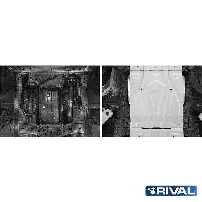 Getriebe Unterfahrschutz Mitsubishi L200 2015-2019/ 2018- 3mm Alu