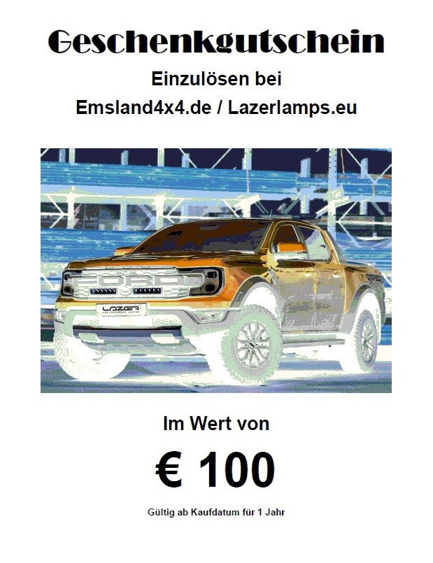 Geschenkgutschein 100 €