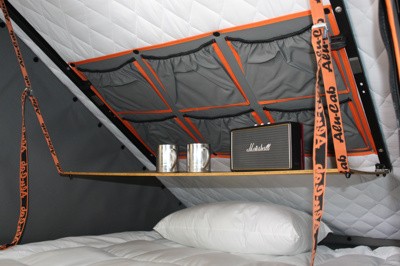 ALU-CAB KLAPPBARER TISCH FÜR CANOPY & KHAYA CAMPER, ICARUS & HERCULES HUBDACH