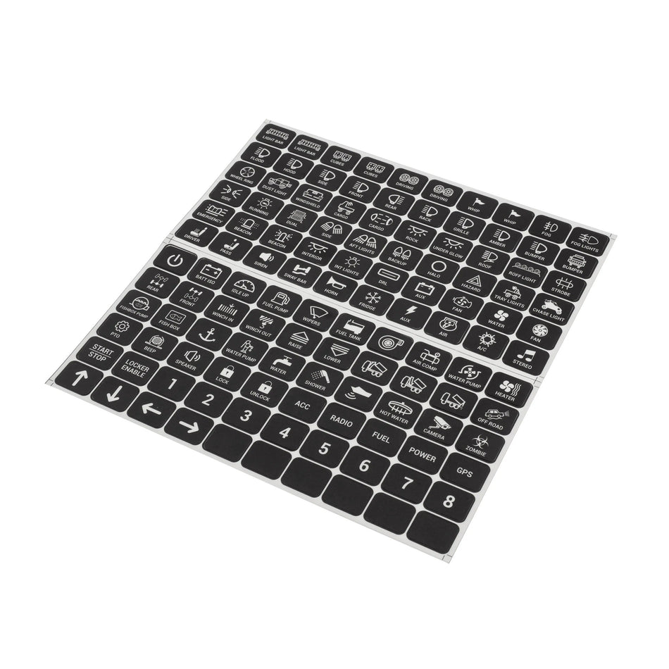 AUXBEAM Switchpanel 120 Universalsticker