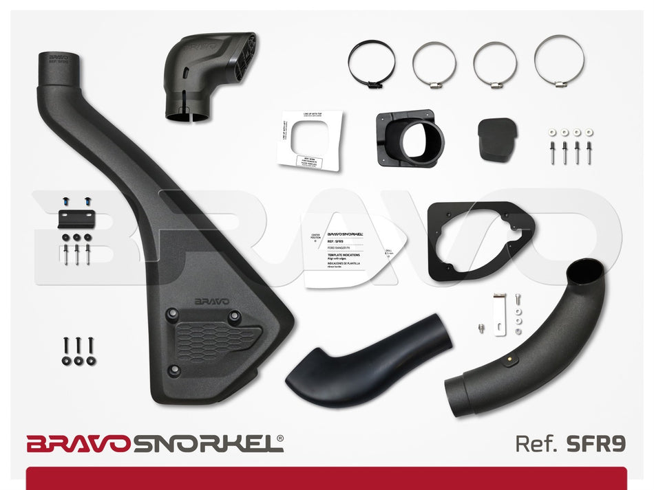 Bravo Snorkel Ford Ranger 2L-Bi-Turbo -2022