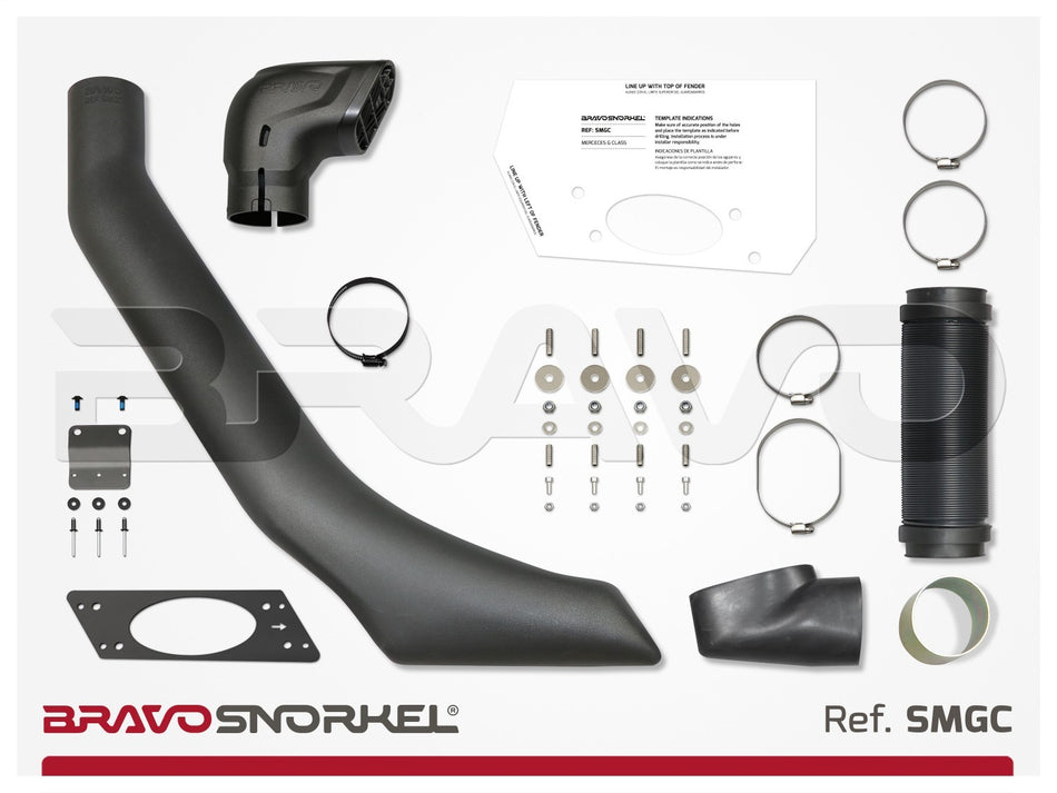 Bravo Snorkel MERCEDES G CLASS W460 / 461 / 463 (1979 - 2018)Beifahrerseite