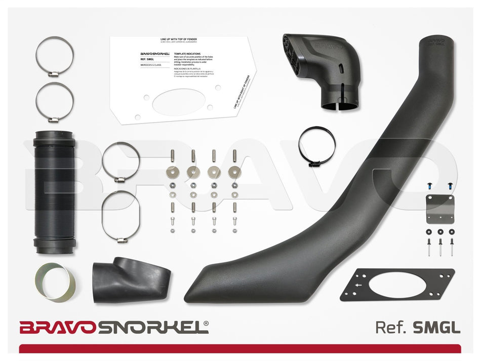 Bravo Snorkel MERCEDES G CLASS W460 / 461 / 463 (1979 - 2018)Fahrerseite