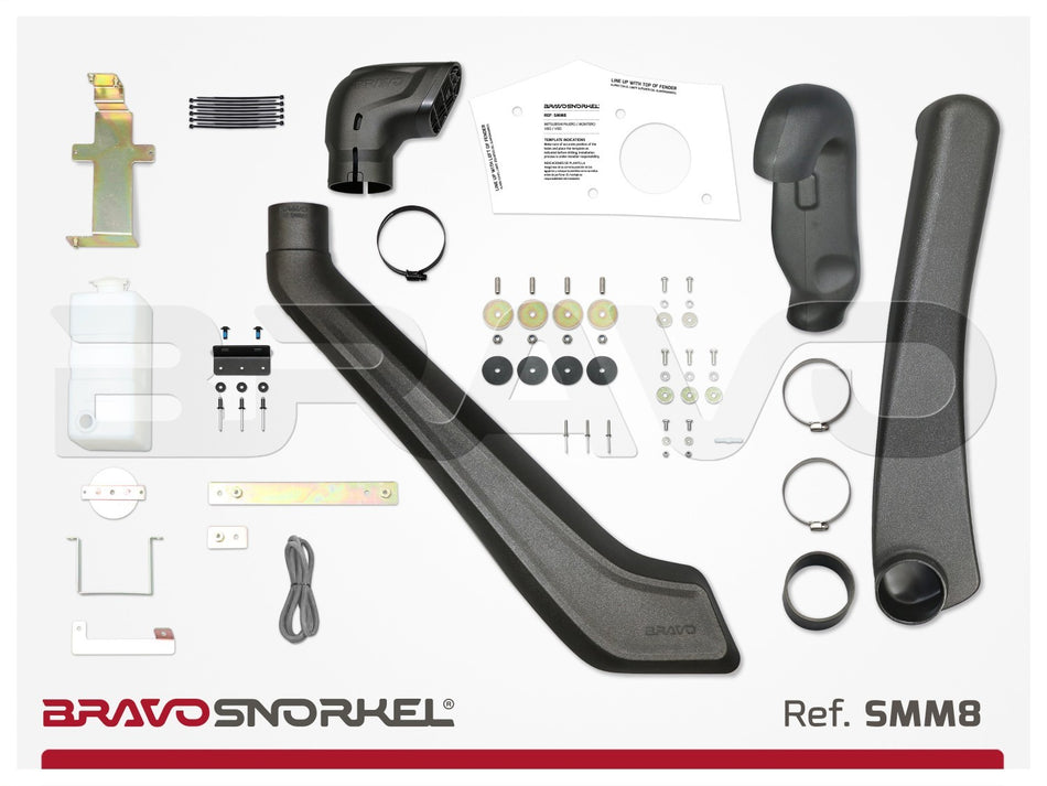 Bravo Snorkel MITSUBISHI PAJERO / MONTERO V80 / V90 (2007 - )