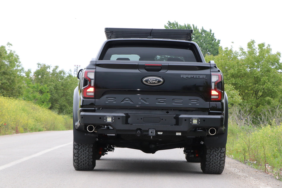Stahl HD-Heckstoßstange Ford Ranger & Raptor PX4 2023+