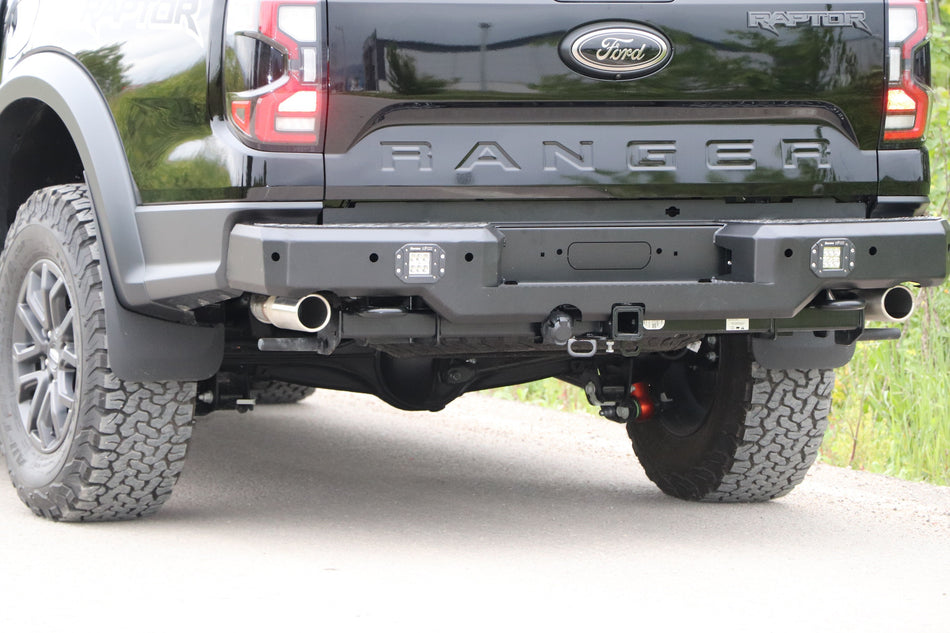 Stahl HD-Heckstoßstange Ford Ranger & Raptor PX4 2023+