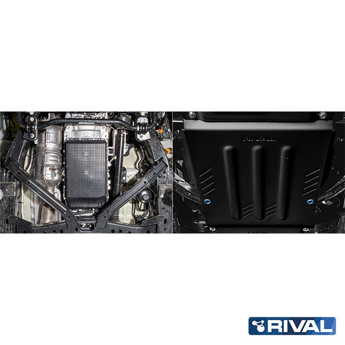 RIVAL Unterfahrschutz Getriebe Ranger/Amarok 2023+ 3mm Stahl
