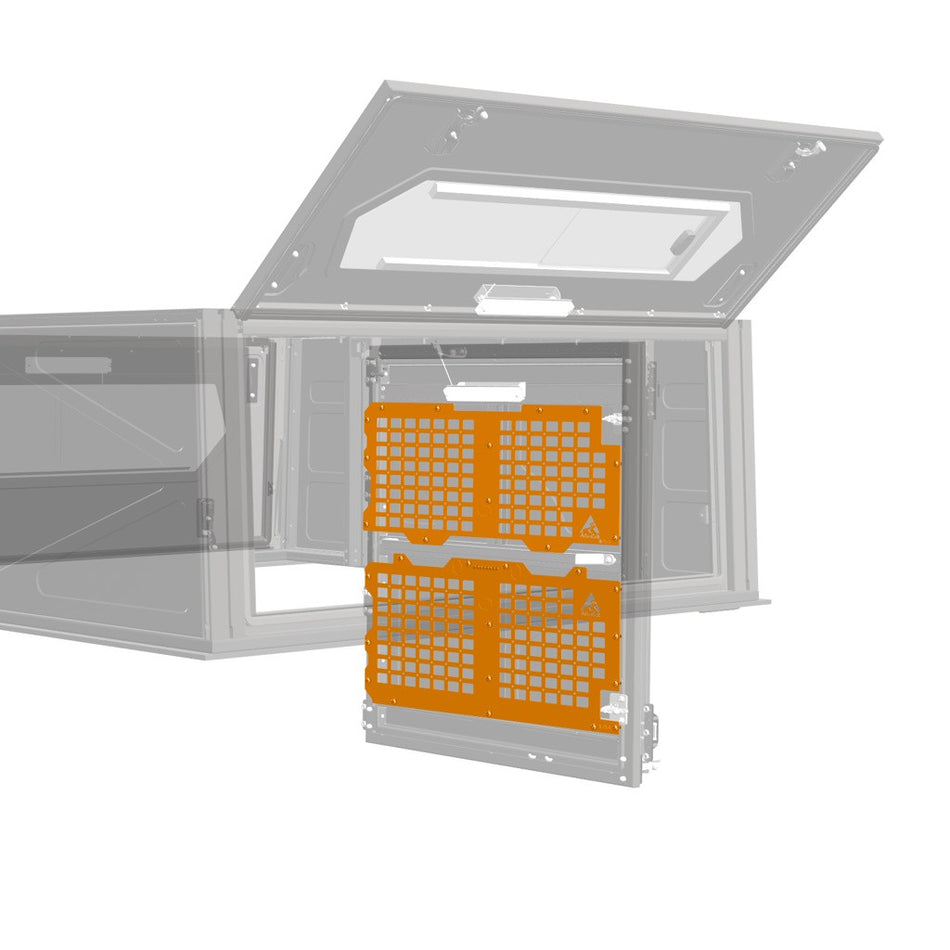 Alu-Cab ModCAP & Camper Molle Platten für Hecktür DC & XC (Set)