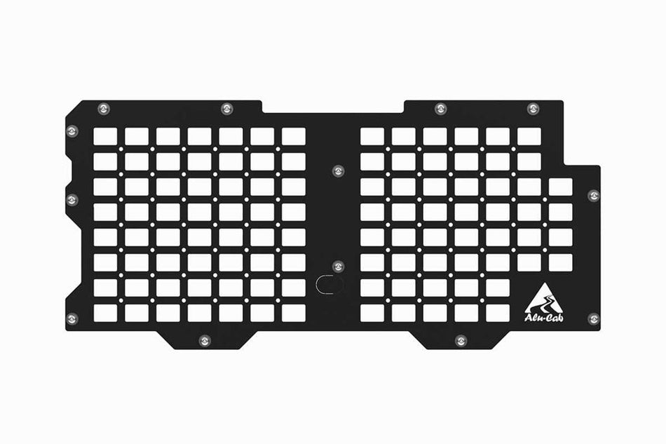Alu-Cab ModCAP & Camper Molle Platte für Hecktür Oben DC & XC