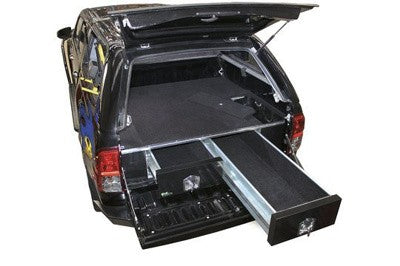 Ironman4x4 Schubladensystem Seitenflügel-Kit für Nissan Navara 2015 (Renault Alaskan)