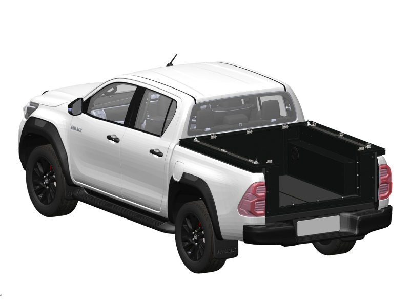 Alu-Cab Absetzkabine "Drive-Off" Plattform für D/Cab ModCap & CanopyCamper