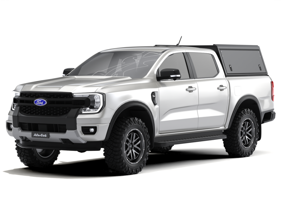 ALU CAB GUARD black Ranger double cab 2023+