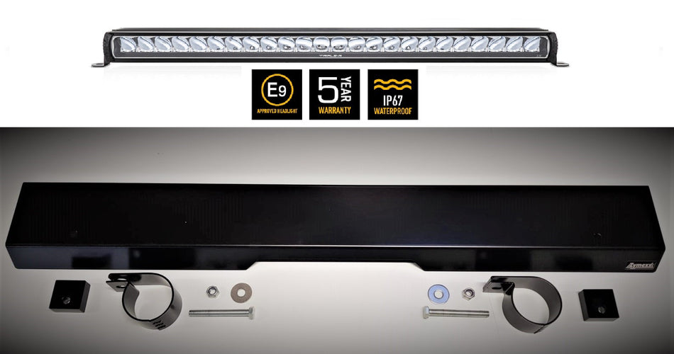 Ford Ranger Überroll-Bügelset 2 mit Lazerlamps  Triple-R24 Gen2