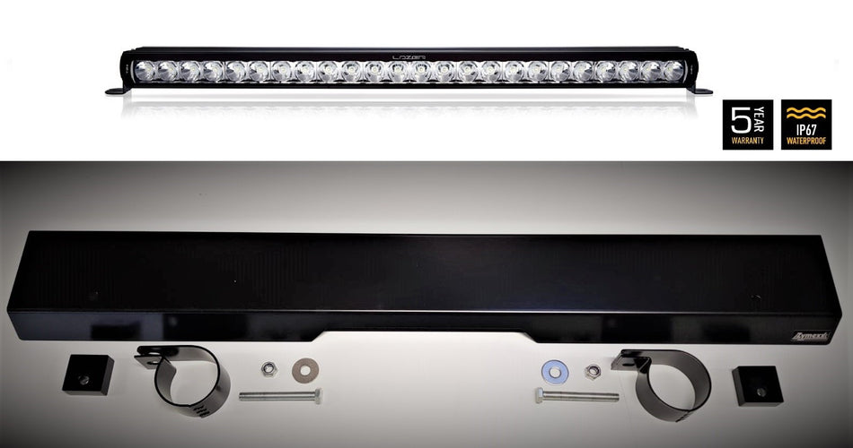 Ford Ranger Überroll-Bügelset 3 mit Lazerlamps T24 Evo