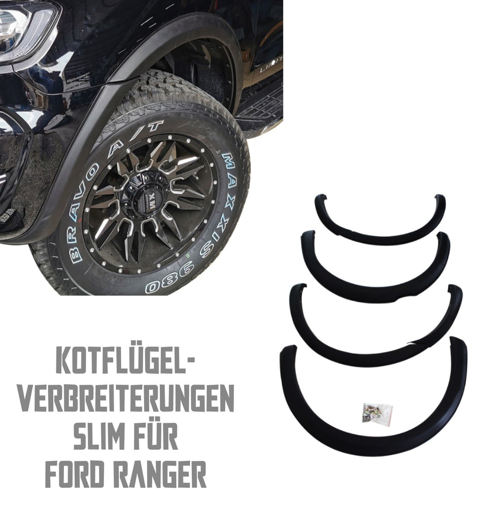 Kotflügelverbreiterungen Slim Ford Ranger T7