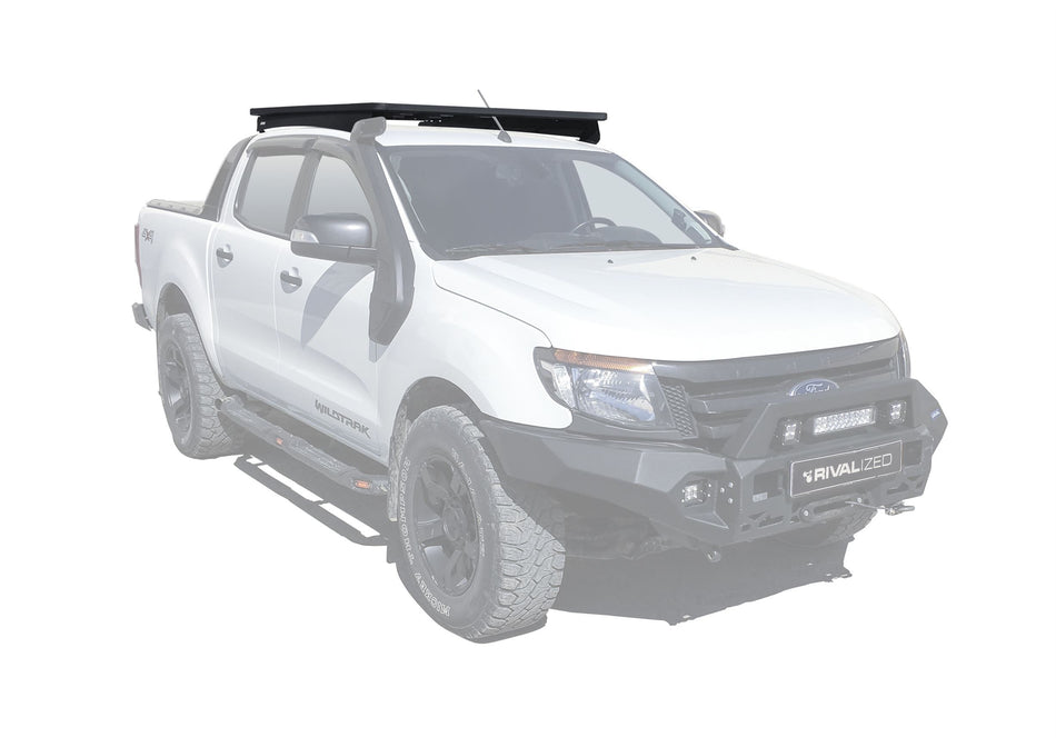 RIVAL Modularer Dachträger Ford Ranger flach Alu schwarz