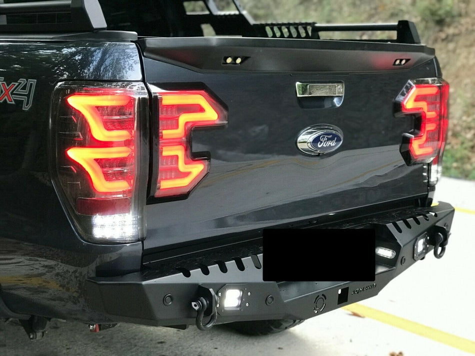 Stahl HD-Heckstoßstange Ford Ranger PX all