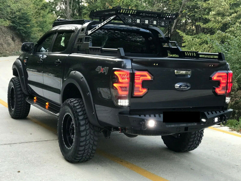 Stahl HD-Heckstoßstange Ford Ranger PX all