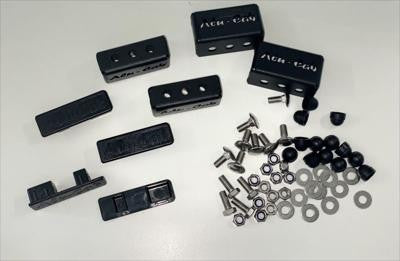 Alu-Cab Füße Set für Querträger 40mm