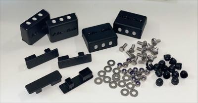 Alu-Cab Füße Set für Querträger 60mm