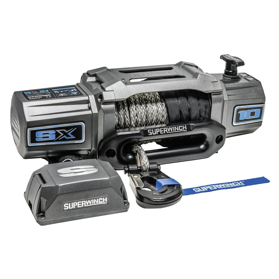 SUPERWINCH SX10SR mit Kunststoffseil