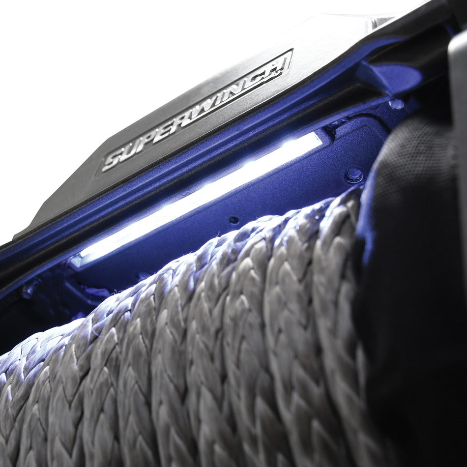 SUPERWINCH SX12SR mit Kunststoffseil