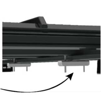 Alu-Cab LT50 Lightweight Dachzelt Universalhalterung