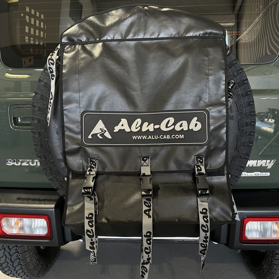 Alu-Cab Reserverad Tasche Schwarz - Groß