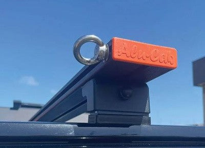 Alu-Cab Querträger Kappe Rechts in Orange