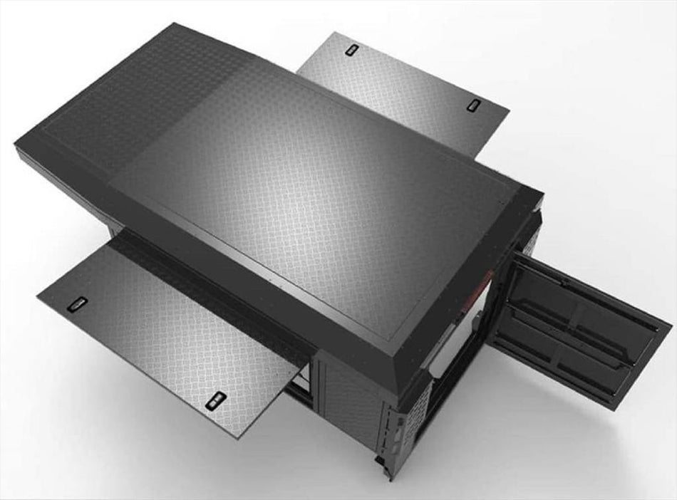 Alu-Cab Canopy Camper Ford Ranger X/Cab 2023+ in schwarz